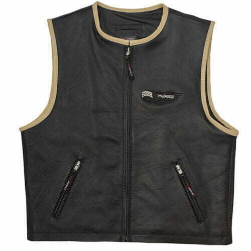 apro usnjeni lajbic custom black 2