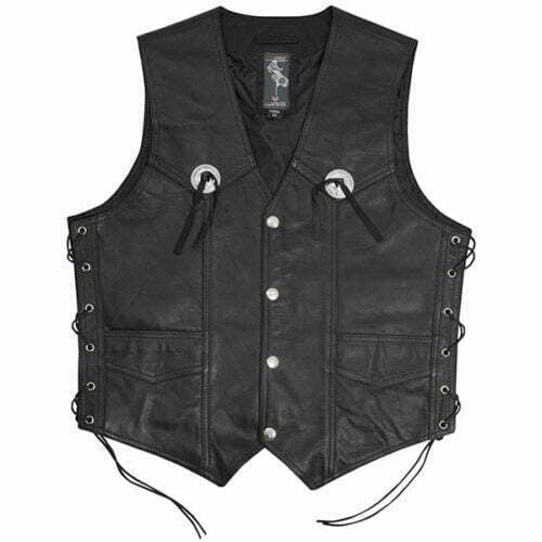 apro usnjeni lajbic gambler black 1