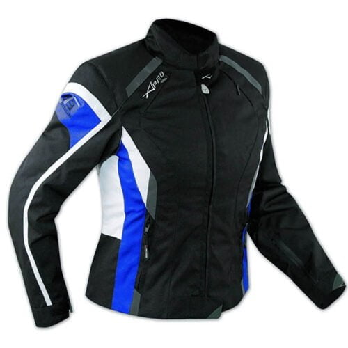 apro zenska sport jakna butterfly bela modra