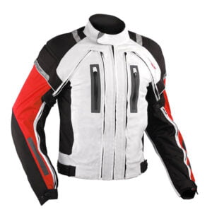 apro touring jakna Areotech bela rdeca 2