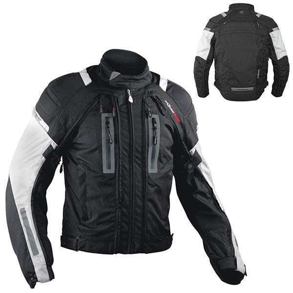 apro touring jakna Areotech crna siva 1 apro touring jakna Areotech crna siva 1