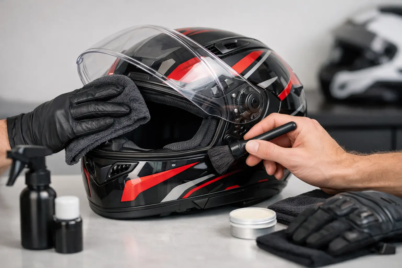 Kako vzdrževati motoristično čelado