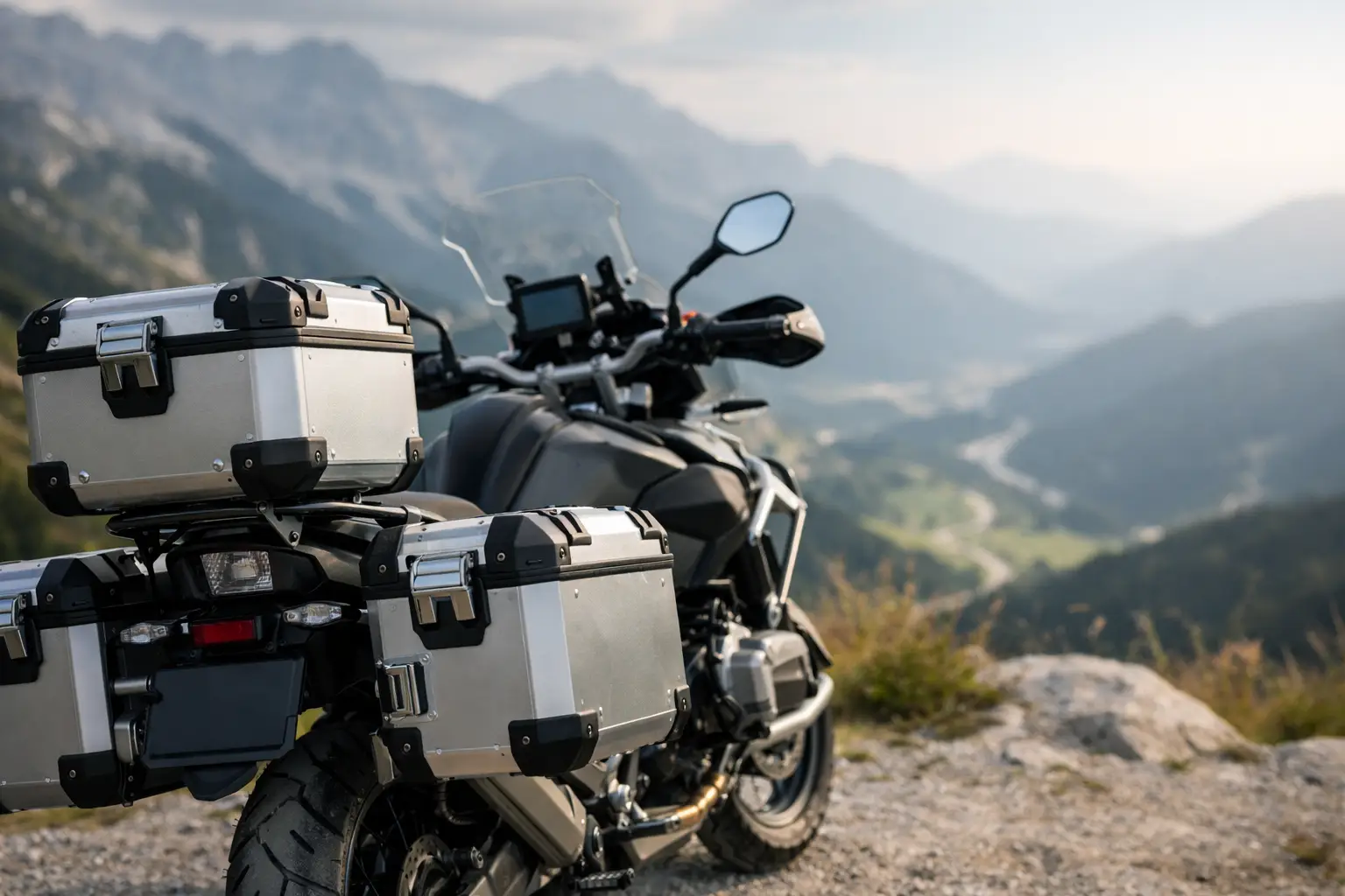 Alu kovček za motor: kaj res izbrati