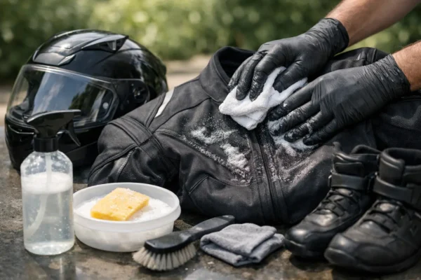 Kako čistiti motoristično opremo brez škode