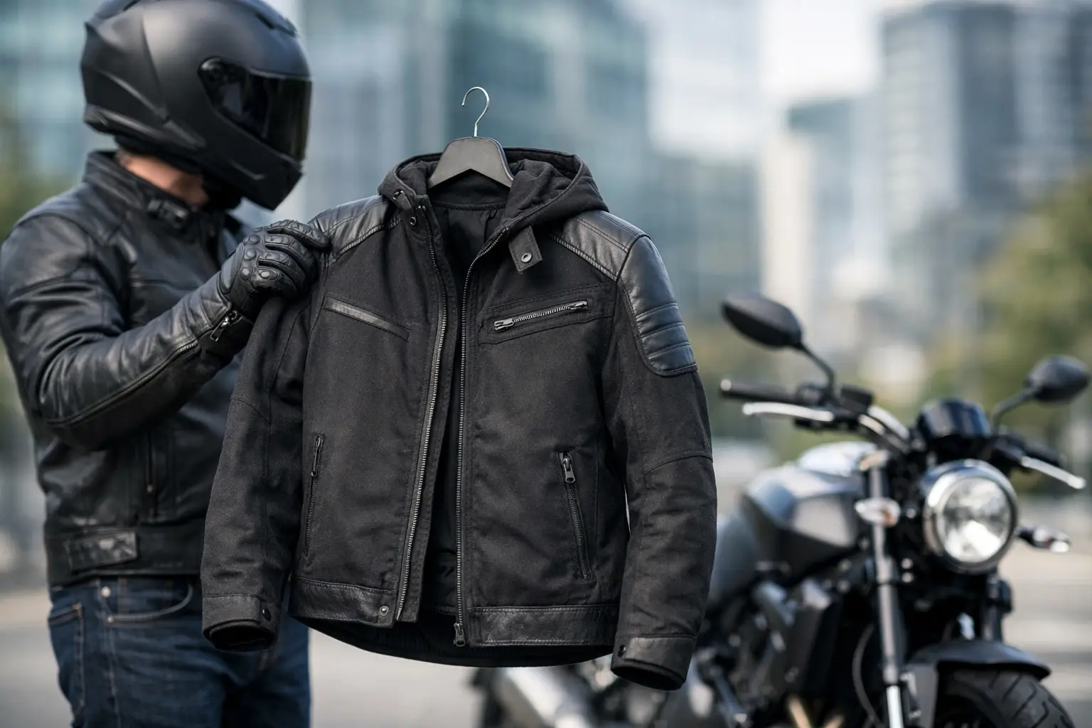 Kako izbrati mestno motoristično jakno