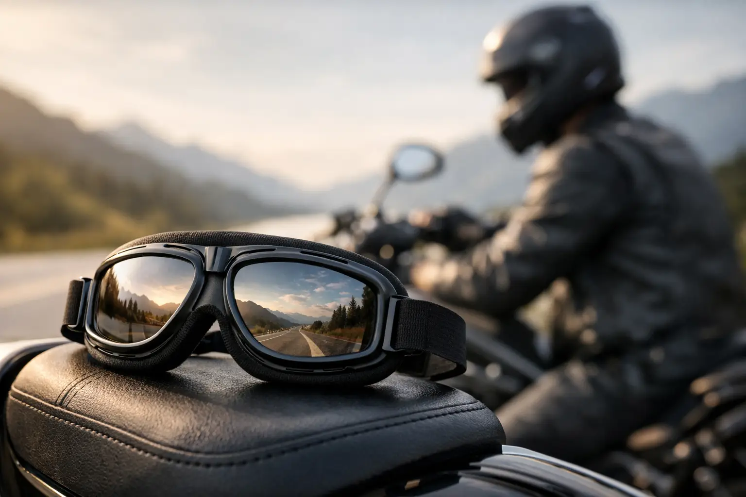 Motoristična zaščitna očala: kako izbrati