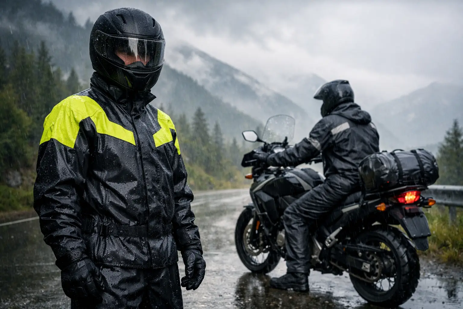 Najboljše dežne obleke za motor