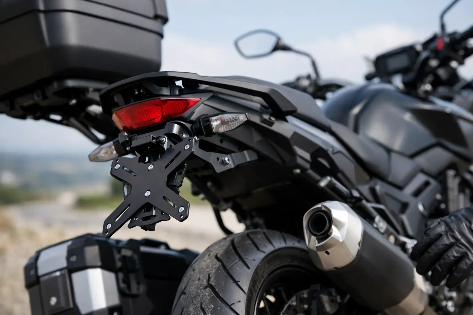 Nosilec tablice za motor - kaj izbrati