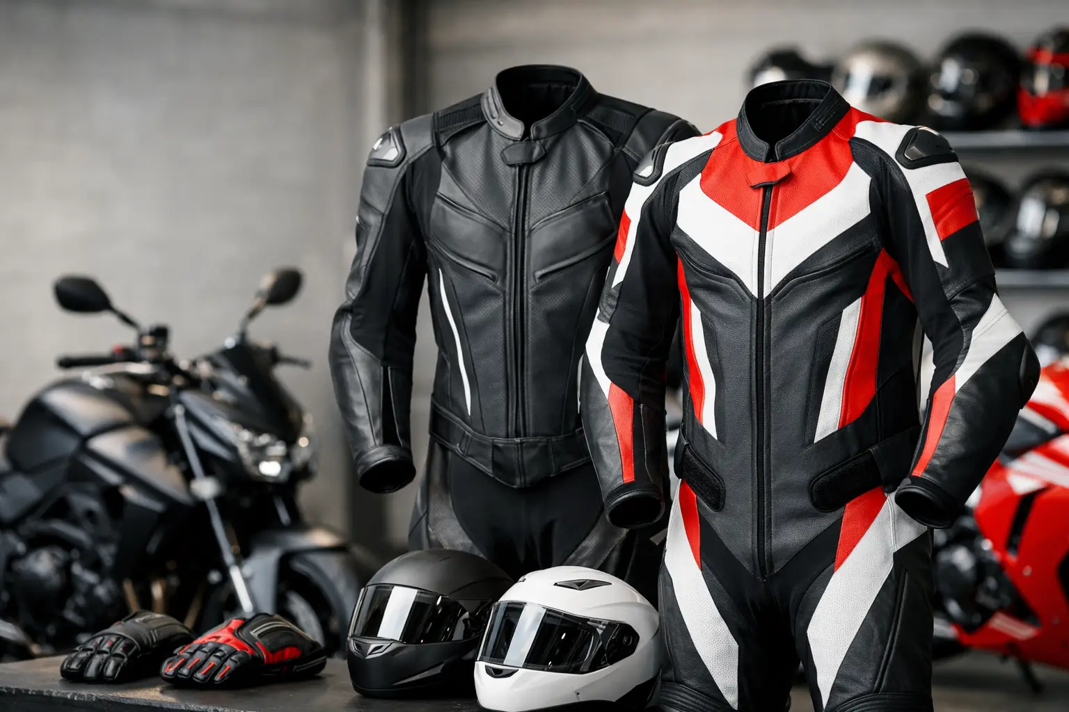 Usnjeni motoristični kombinezon - kaj izbrati