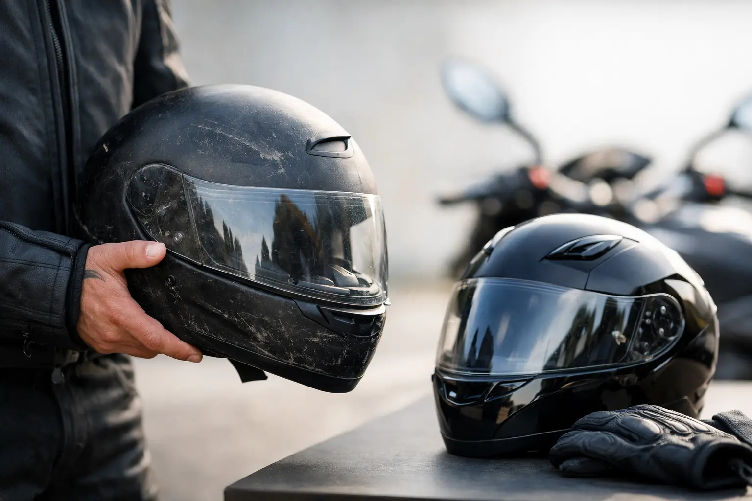Kdaj zamenjati motoristično čelado?
