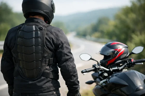 Ali potrebujem hrbteničnik na motorju?