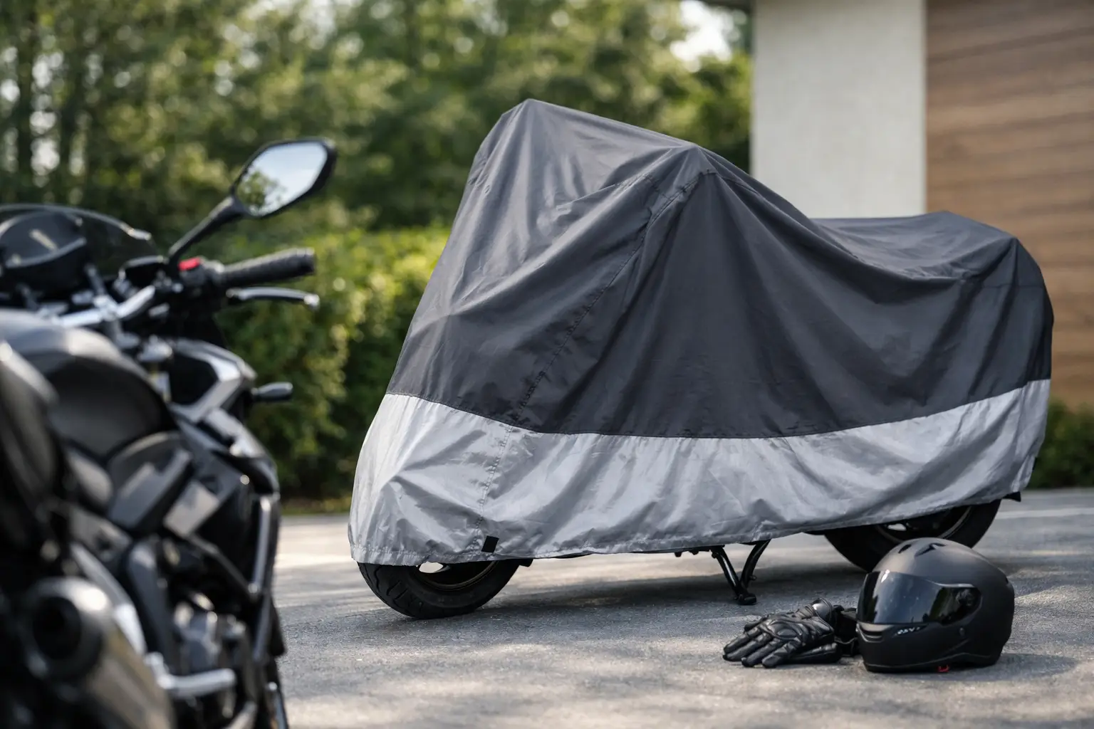 Motoristična cerada za motor - kaj izbrati